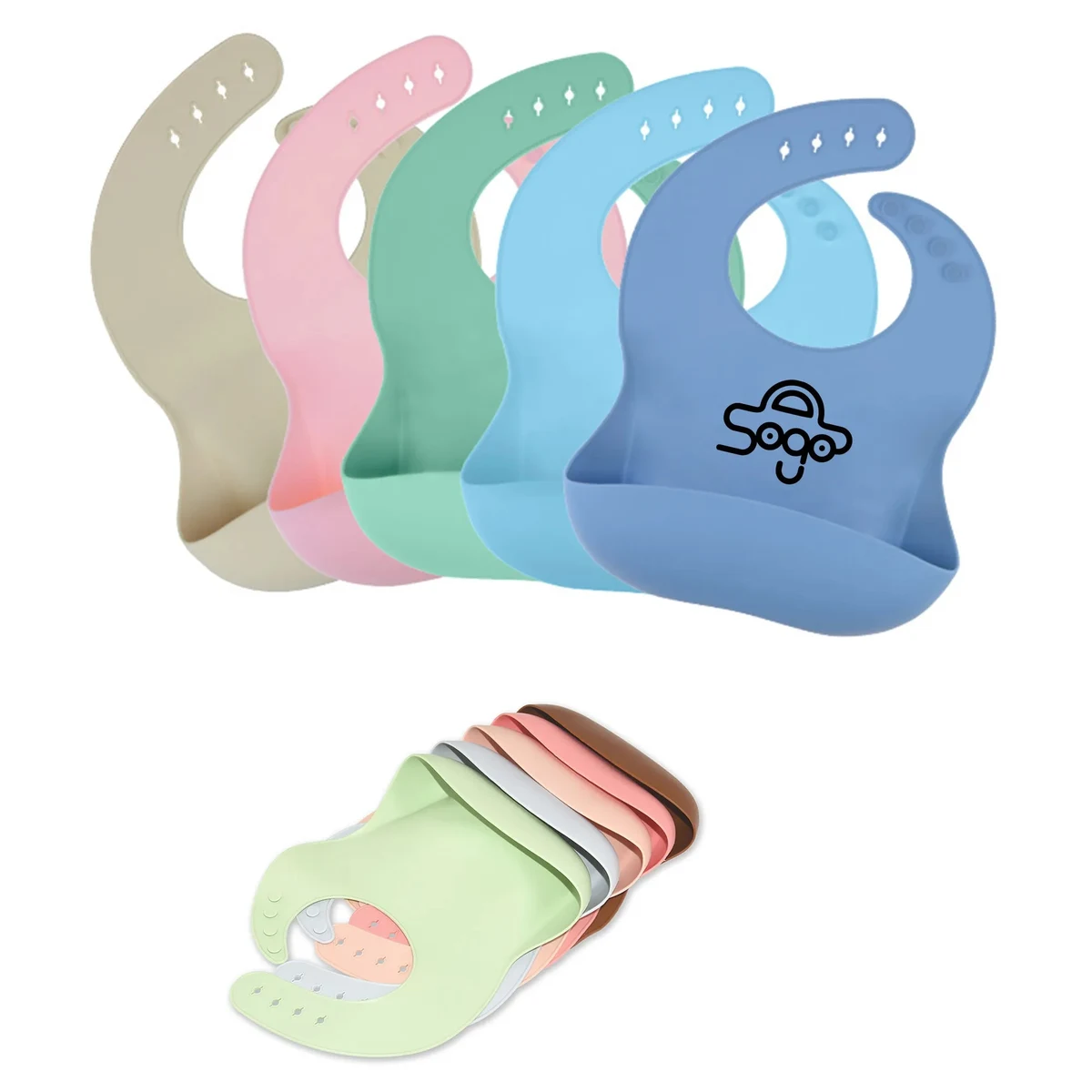 Silicone Baby Bibs MOQ 50 1