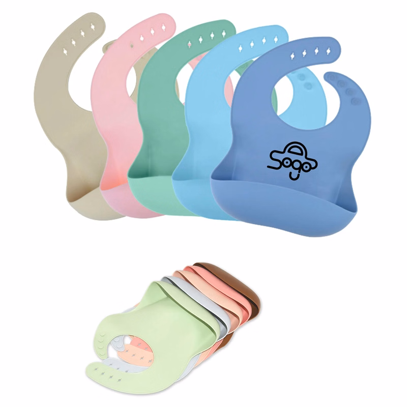 Silicone Baby Bibs MOQ 50