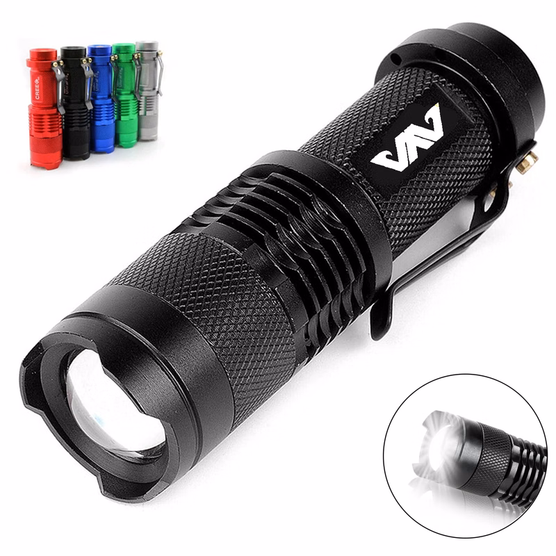 Stepless Zoom Flashlight