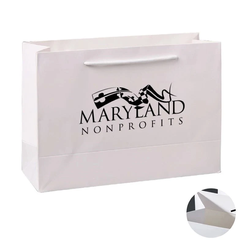 White Kraft Eurotote Bag 1