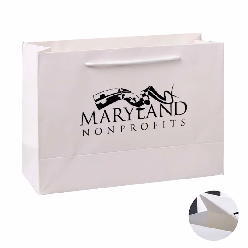 White Kraft Eurotote Bag