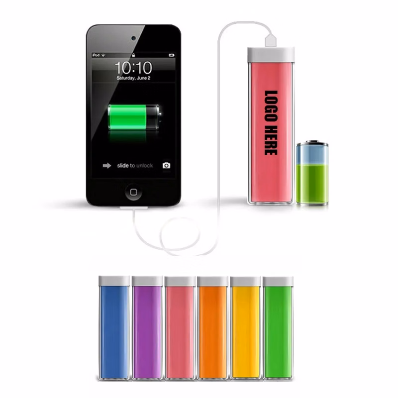 2000mah Lipstick Shape Power Bank