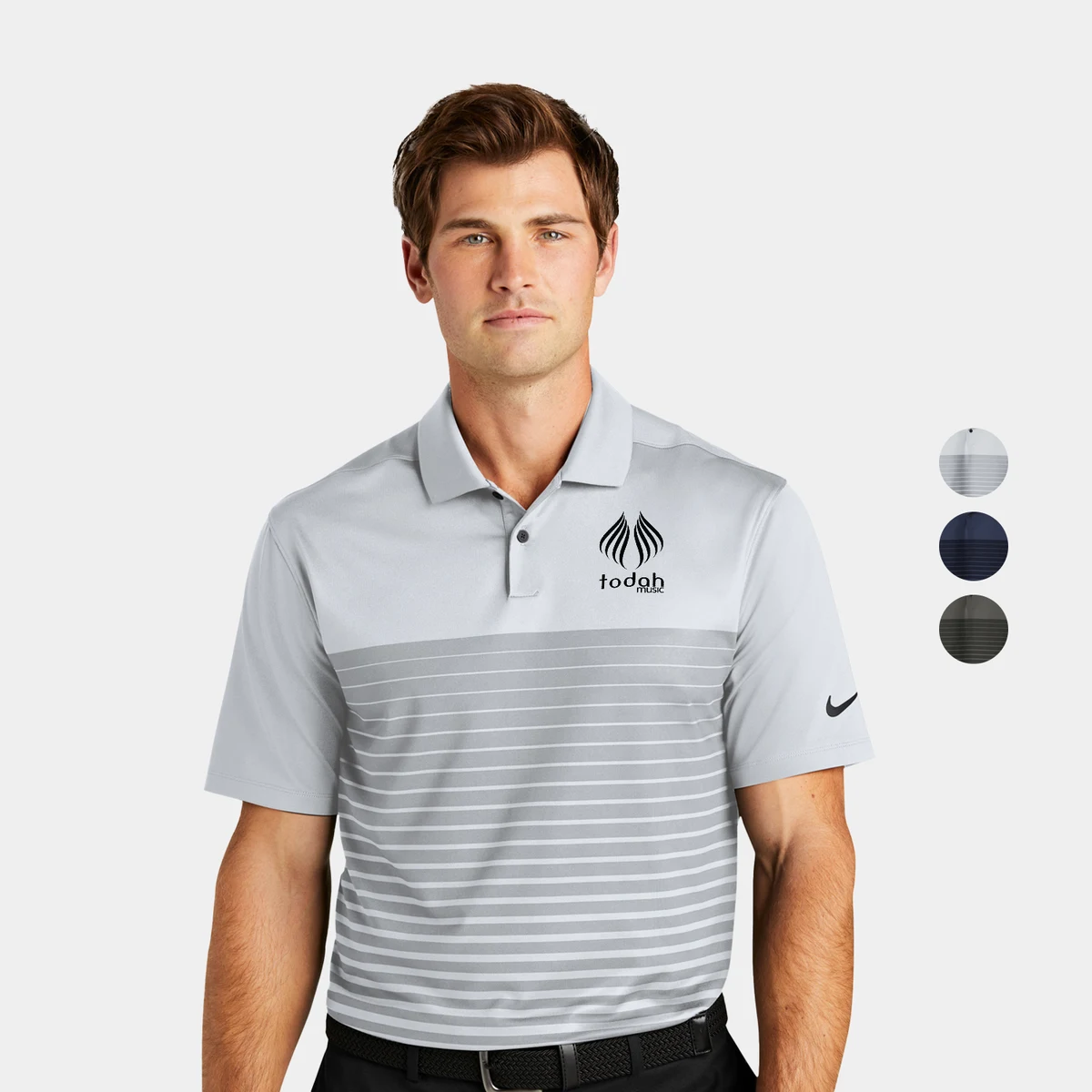 Nike Fleece Block Polo 1