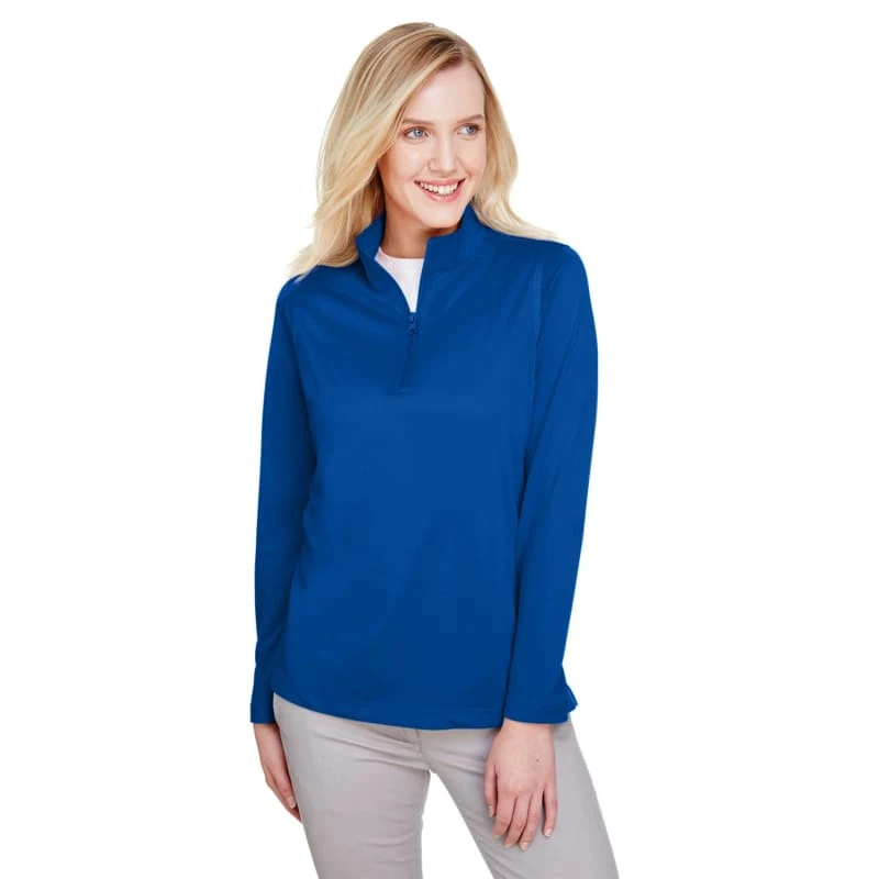Harriton Ladies' Advantage Snag Protection Plus Quarter-Zip 1