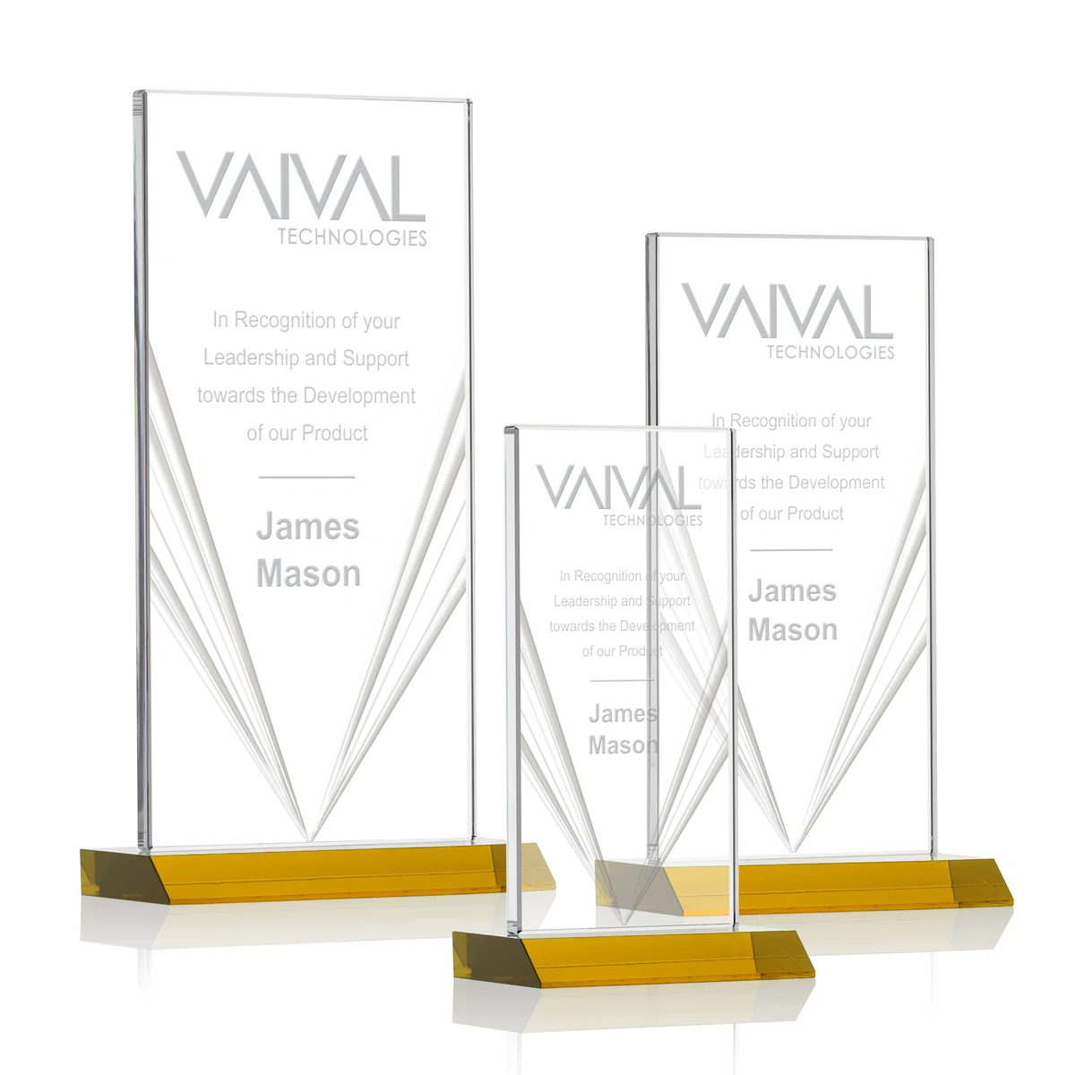 Seaford Liquid Crystal™ Award - Amber 1