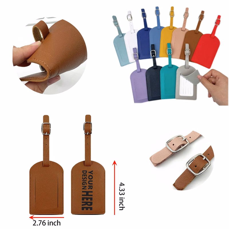 Pack Luggage Tags for Suitcases