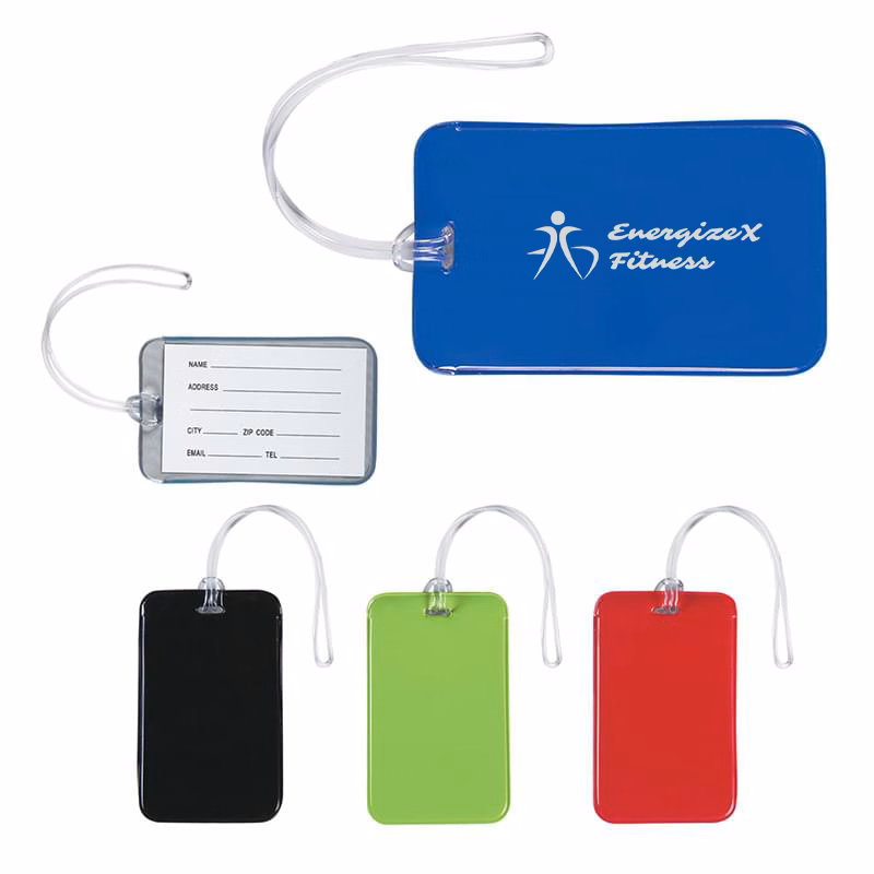 Travel suitcase label