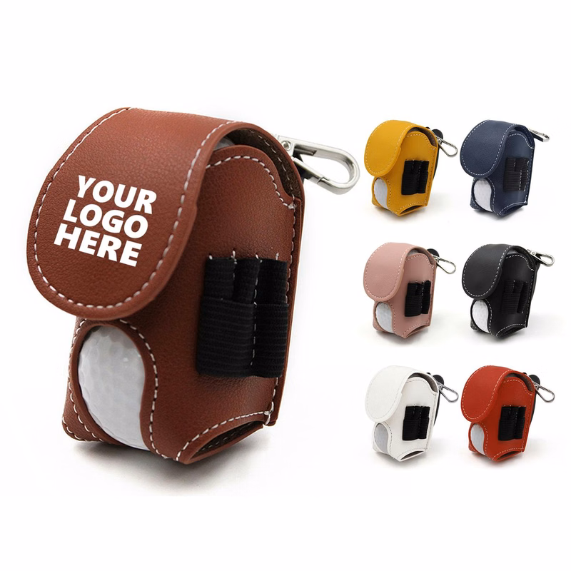 Premium Leather Golf Accessory Carrier