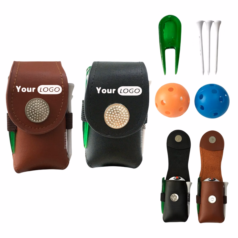Leather Golf Hip Pouch