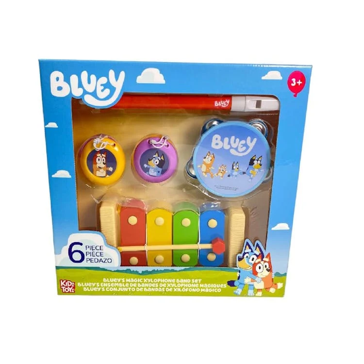 Bluey Magic Xylophone Band Sets - 6 Pieces 1