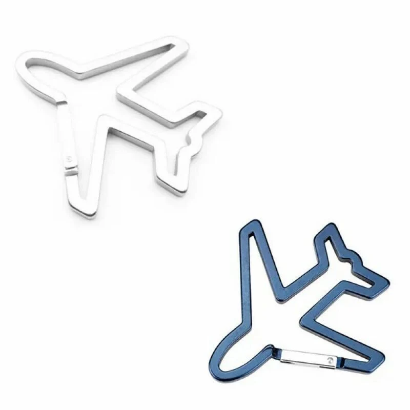Aluminum Airplane Shaped Carabiners 1