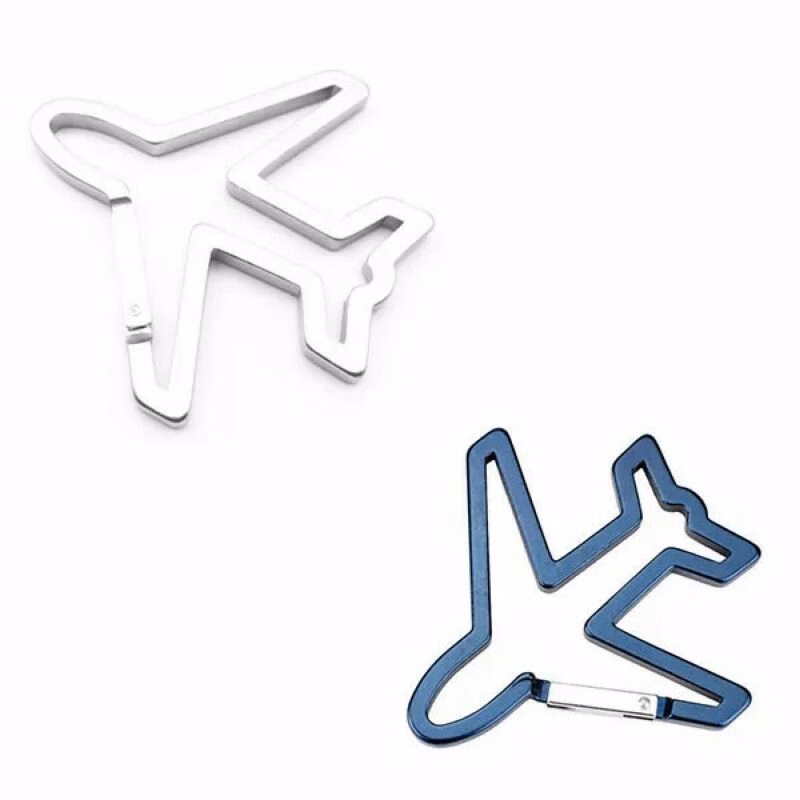 Aluminum Airplane Shaped Carabiners