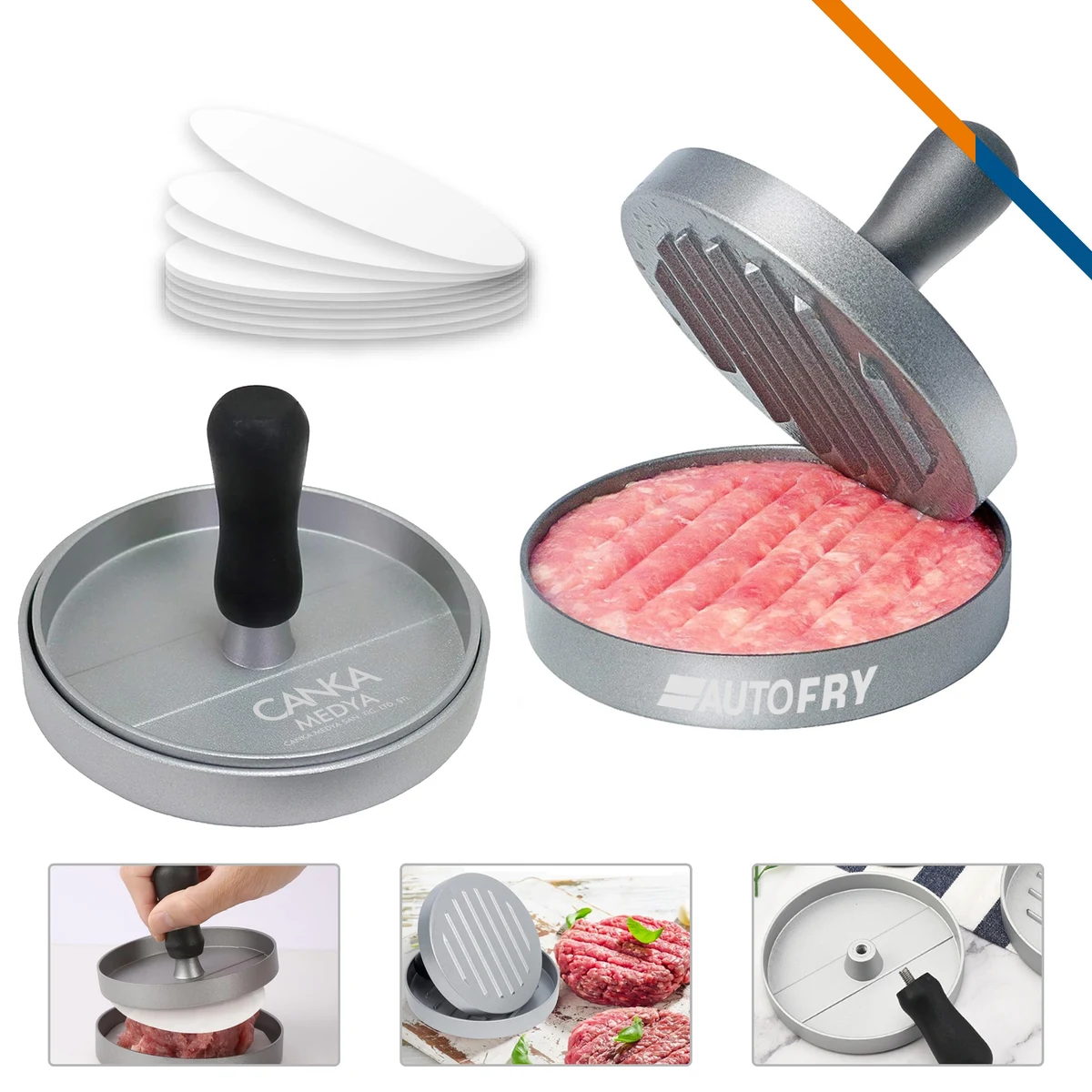 Meoreit Burger Press Set 1