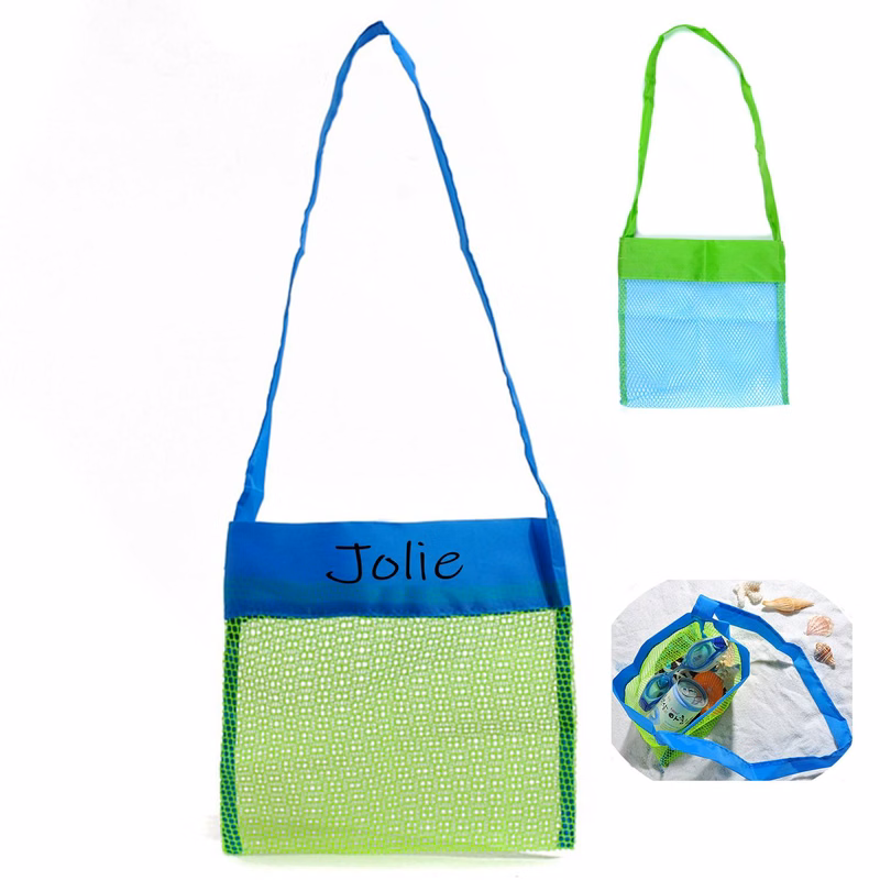 Colorful Mesh Beach Shell Bags