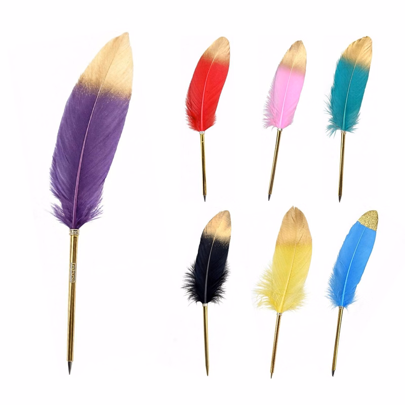 Vintage Feather Ballpoint Pen