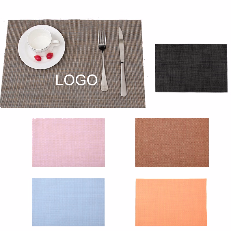 PVC Solid Color Placemat