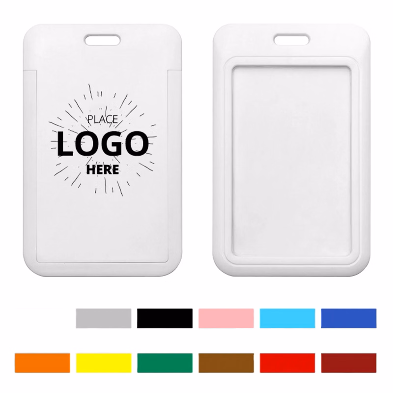 Customised Vertical Slidingcover Plastic Card Holder