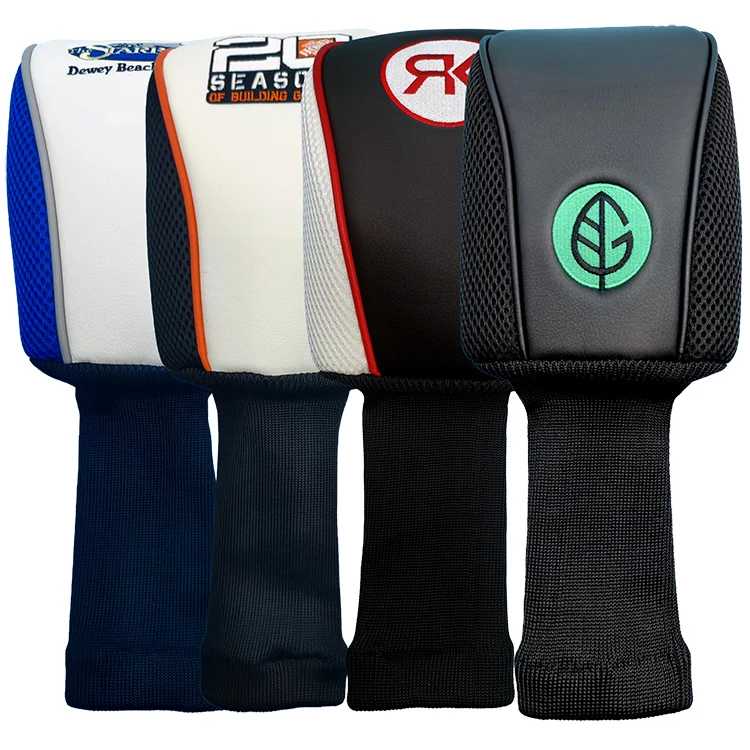 Synthetic Leather & Mesh Driver Cover 1