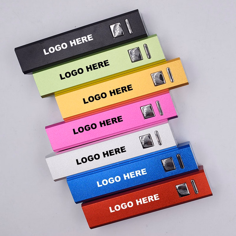 Portable Aluminum Power Bank 2200 Mah