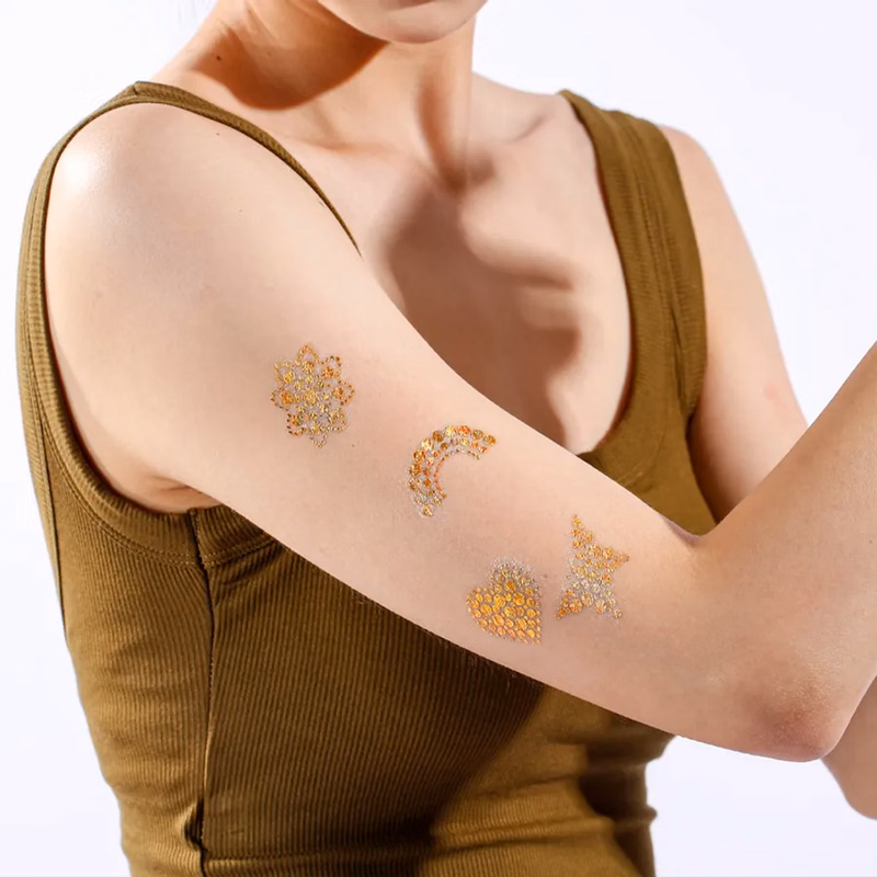 Custom Metalic Tattoos
