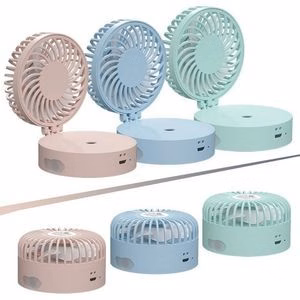 Handheld Spray Humidifier Glowing Usb Fan