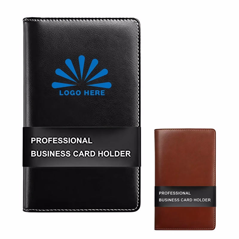 Leather Professional Business Card Book Holder
