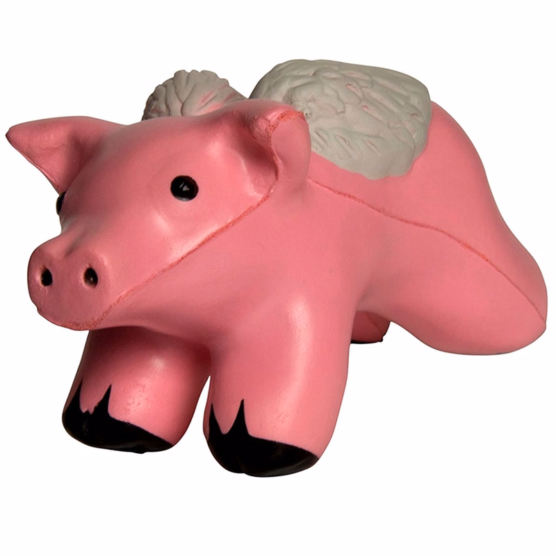 Pig w/Wings Stress Reliever