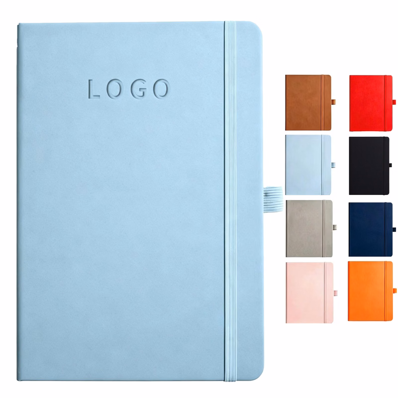 A5 PU Leather Notebook With Elastic Band