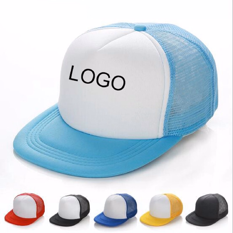 5 Panel Trucker Baseball Flat Snapback Cap
