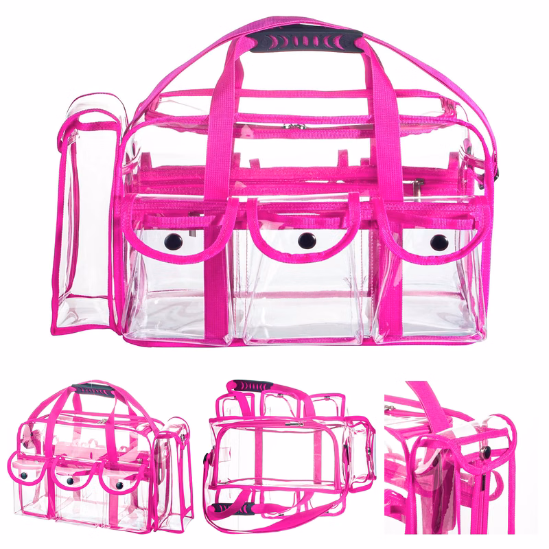 Clear Travel Makeup Artist Bag