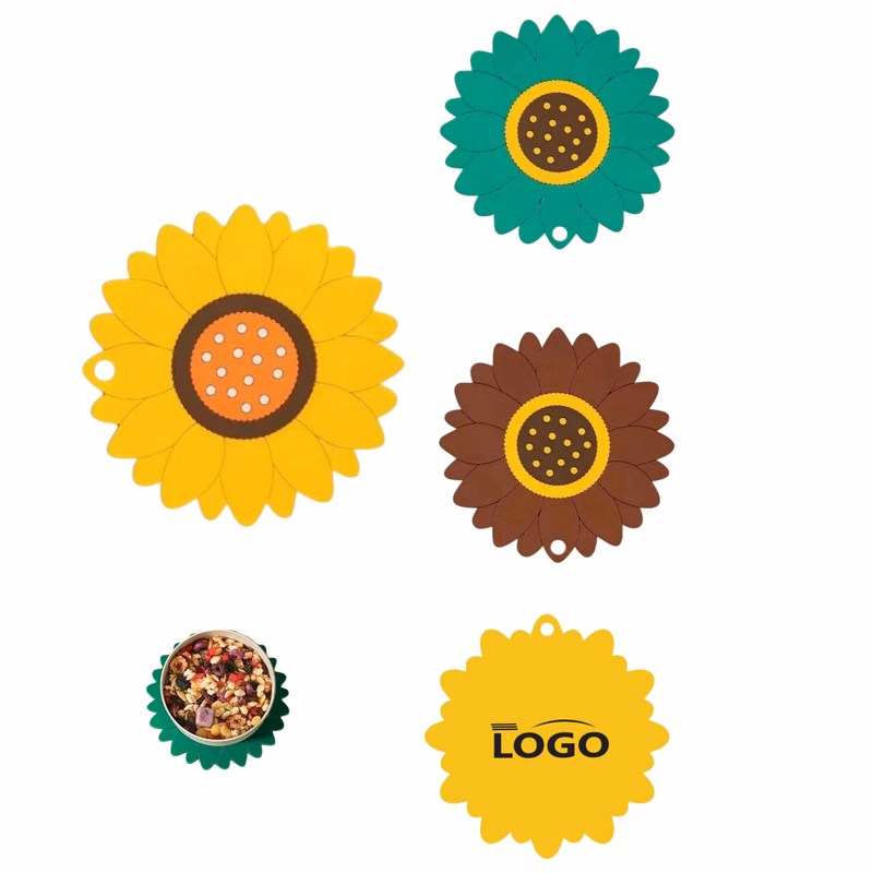 Sunflower Soft PVC Heat Resistant Trivet
