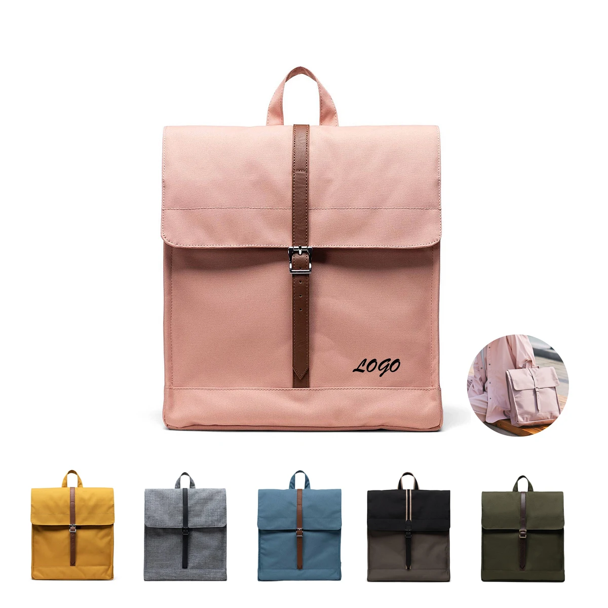 Slim Fashion Backpack (Direct Import) 1