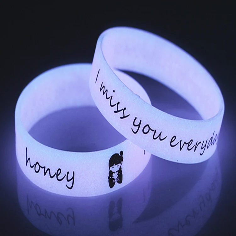 Noctilucent Silicone Bracelet 1