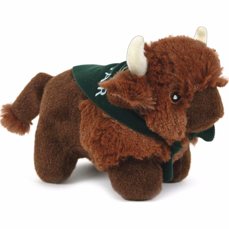 6" Bison/Buffalo plush