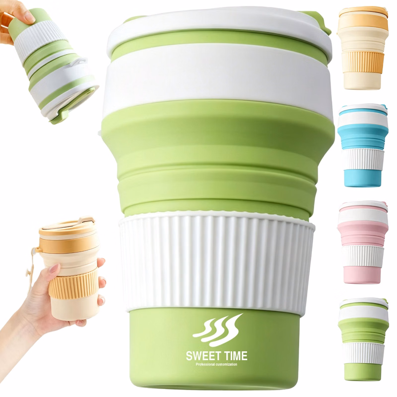 11.8oz Collapsible Silicone Cup