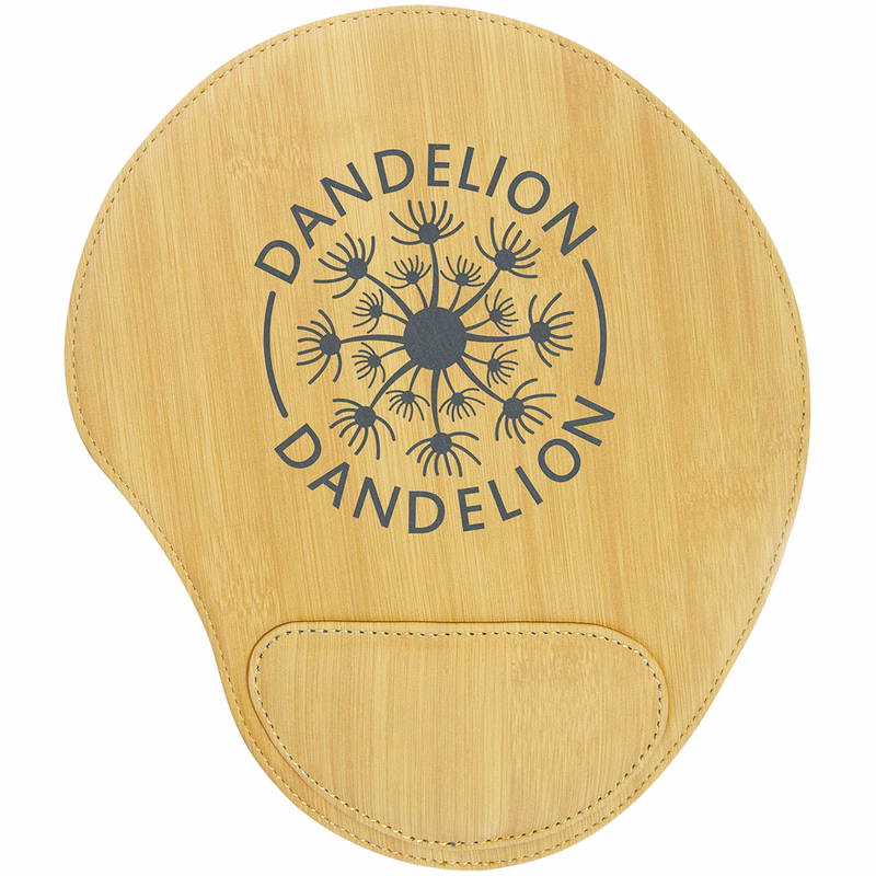 Bamboo Leatherette Mouse Pad