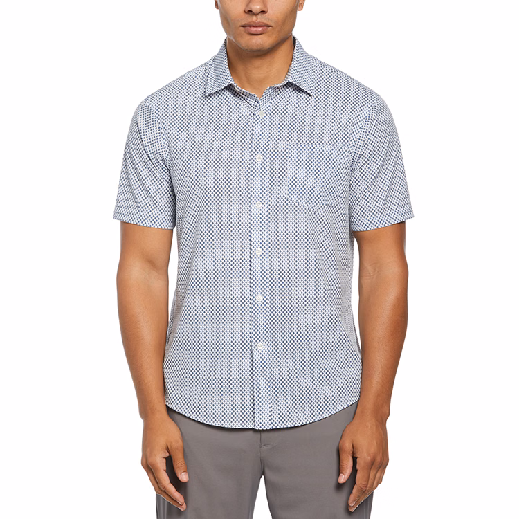 Perry Ellis Short Sleeve Printed Shirt