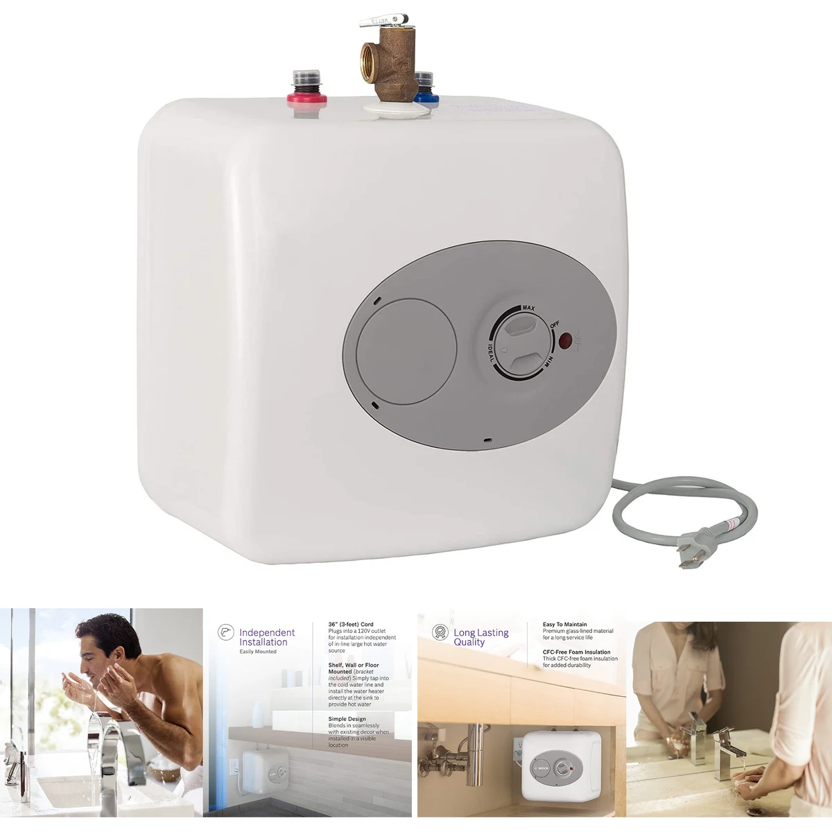 Electric Mini-Tank Water Heater 1
