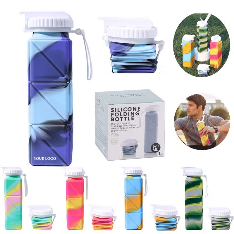 Outdoor Silicone Foldable Bottle