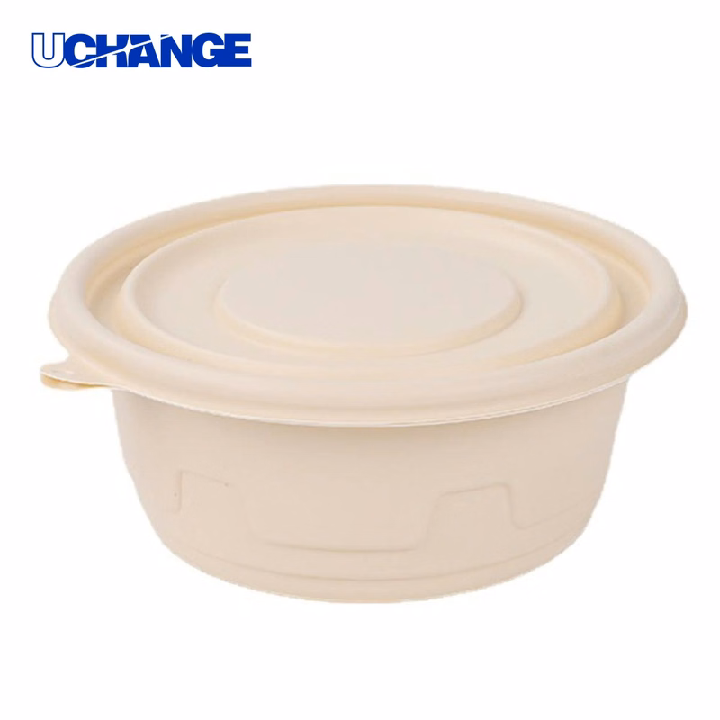 Round Biodegradable Food Bowl Container