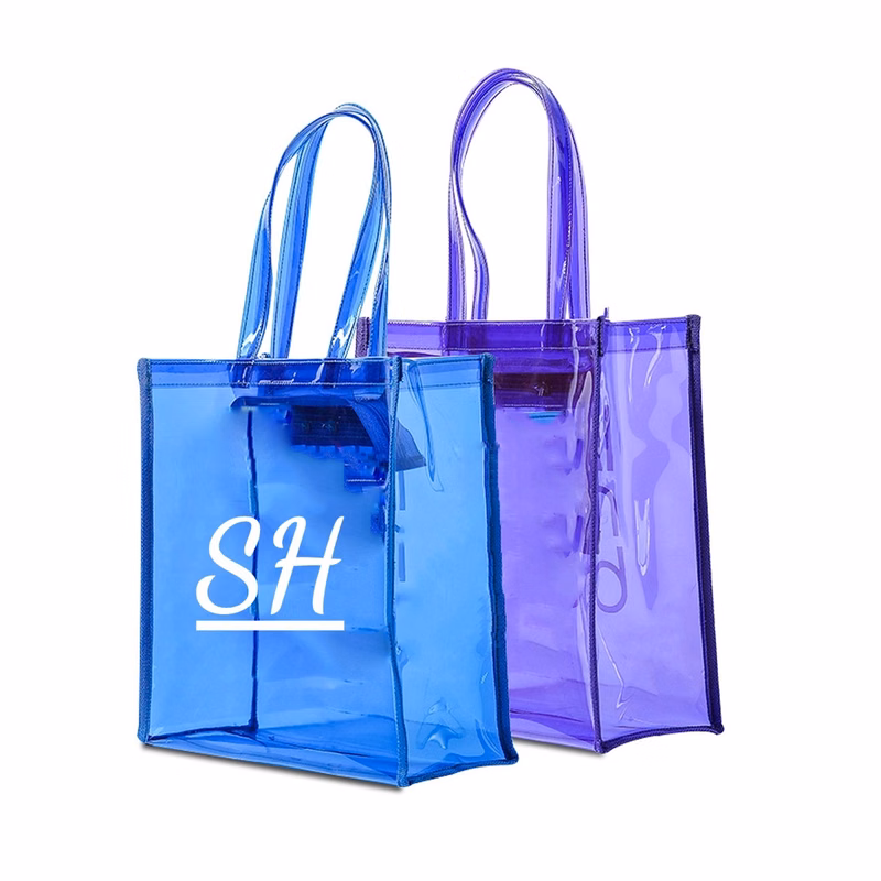 Clear Pvc Jelly Tote Bag