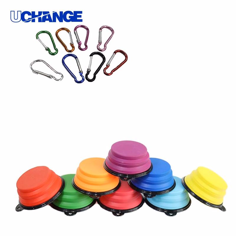 Folding Pet Bowl with Buckle