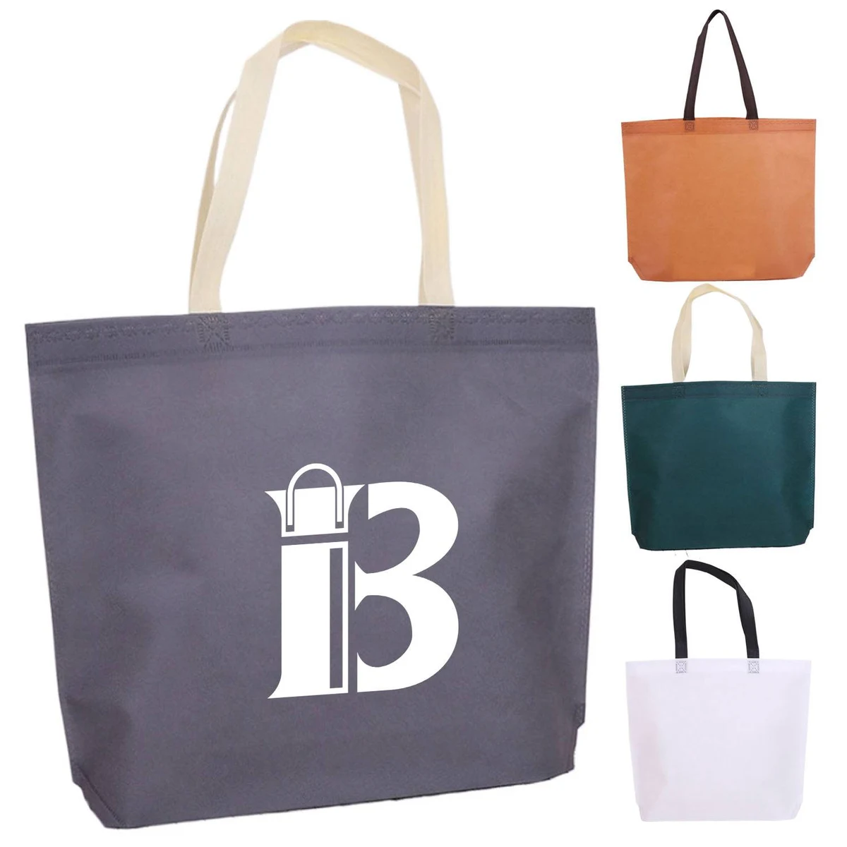 Non-Woven Tote Bag W/ Bottom 1