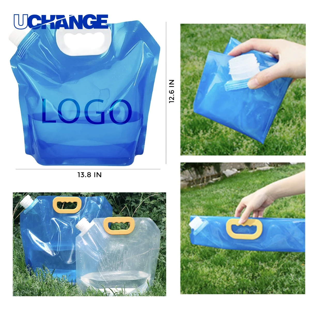 Durable Foldable Portable Water Bag Container for Outdoors 1