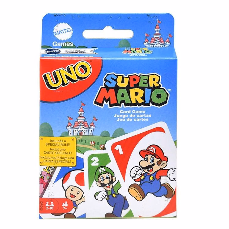 Super Mario UNO Card Games