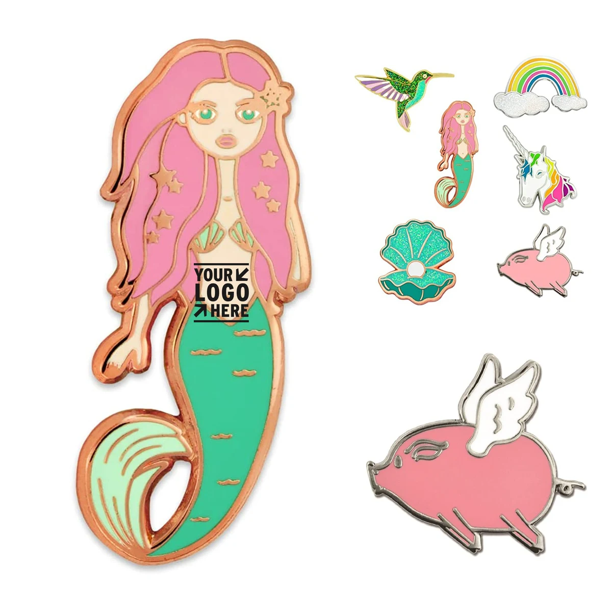 Cute Trendy Enamel Lapel Pin 1