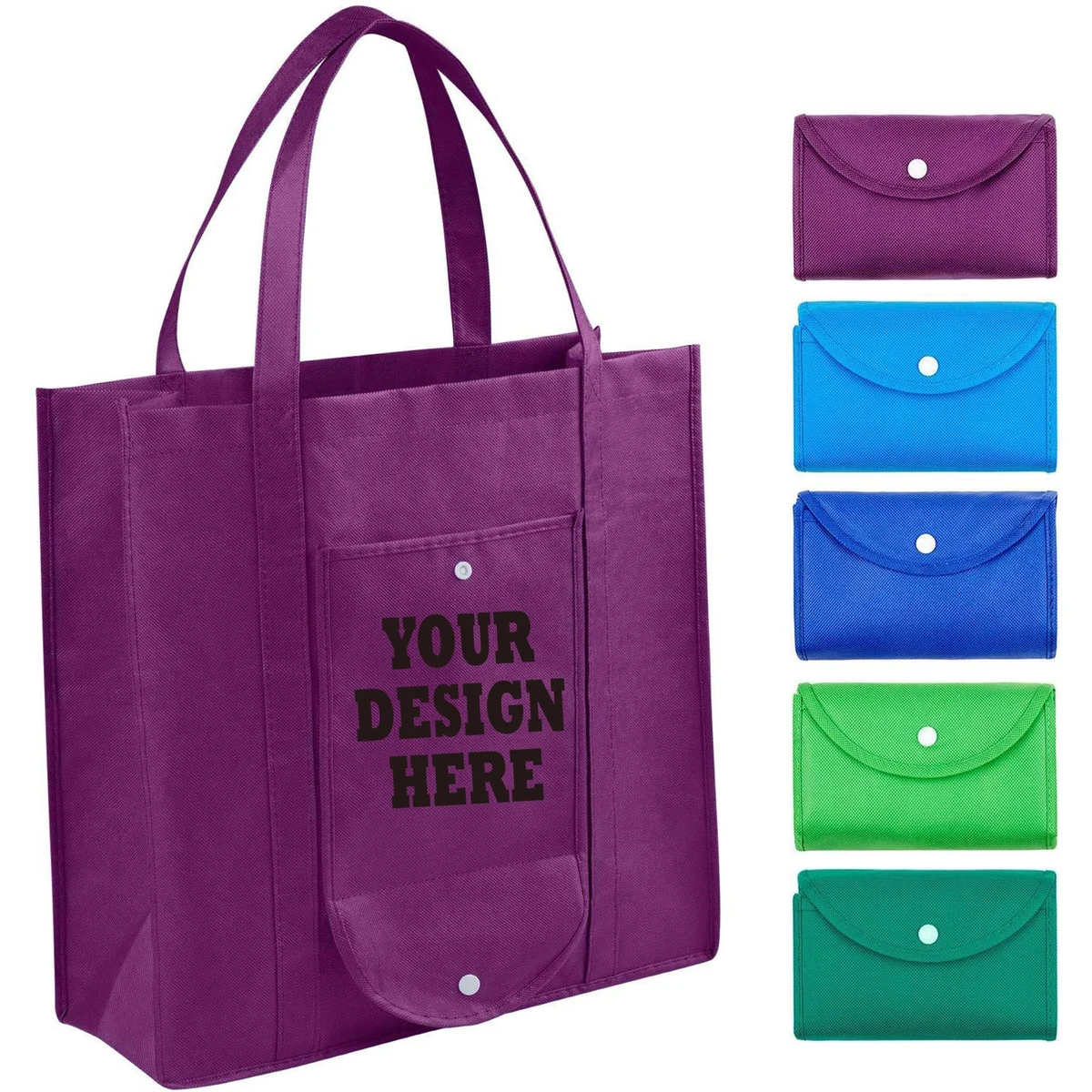 Foldable Non-Woven Tote Bags 1