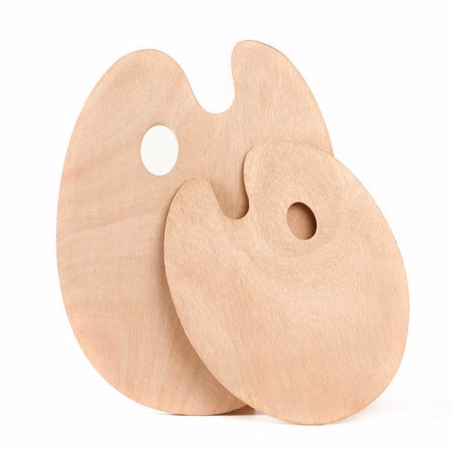 Wooden Painting Palette