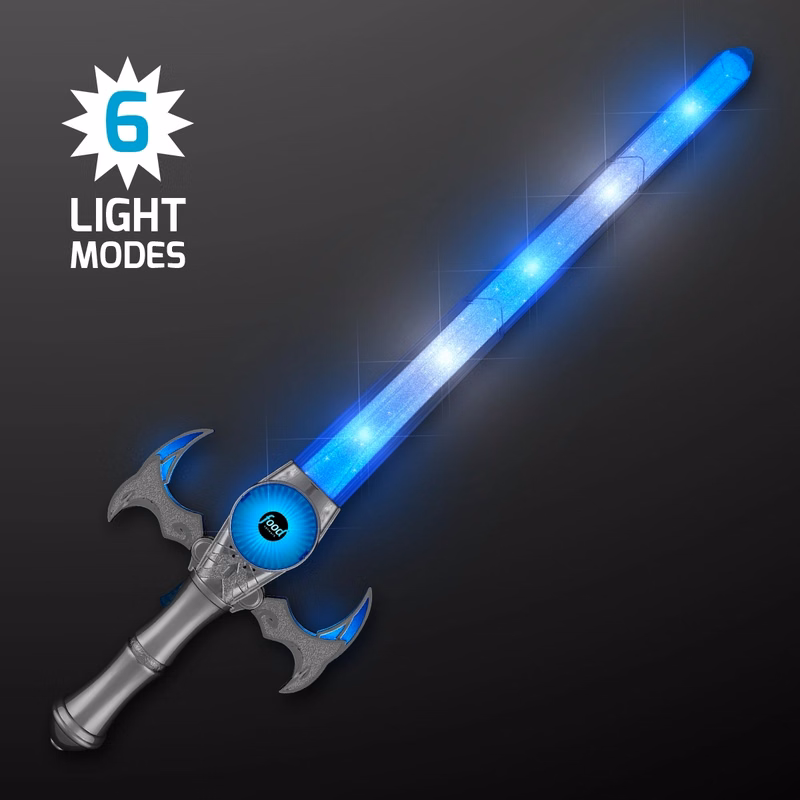 Icy Lights Medieval Toy Sword