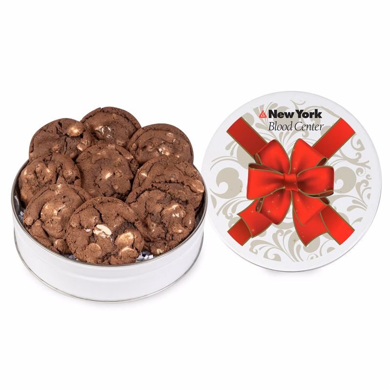 Fresh Beginnings Chocolate Double Chip Cookie Tin (Small)